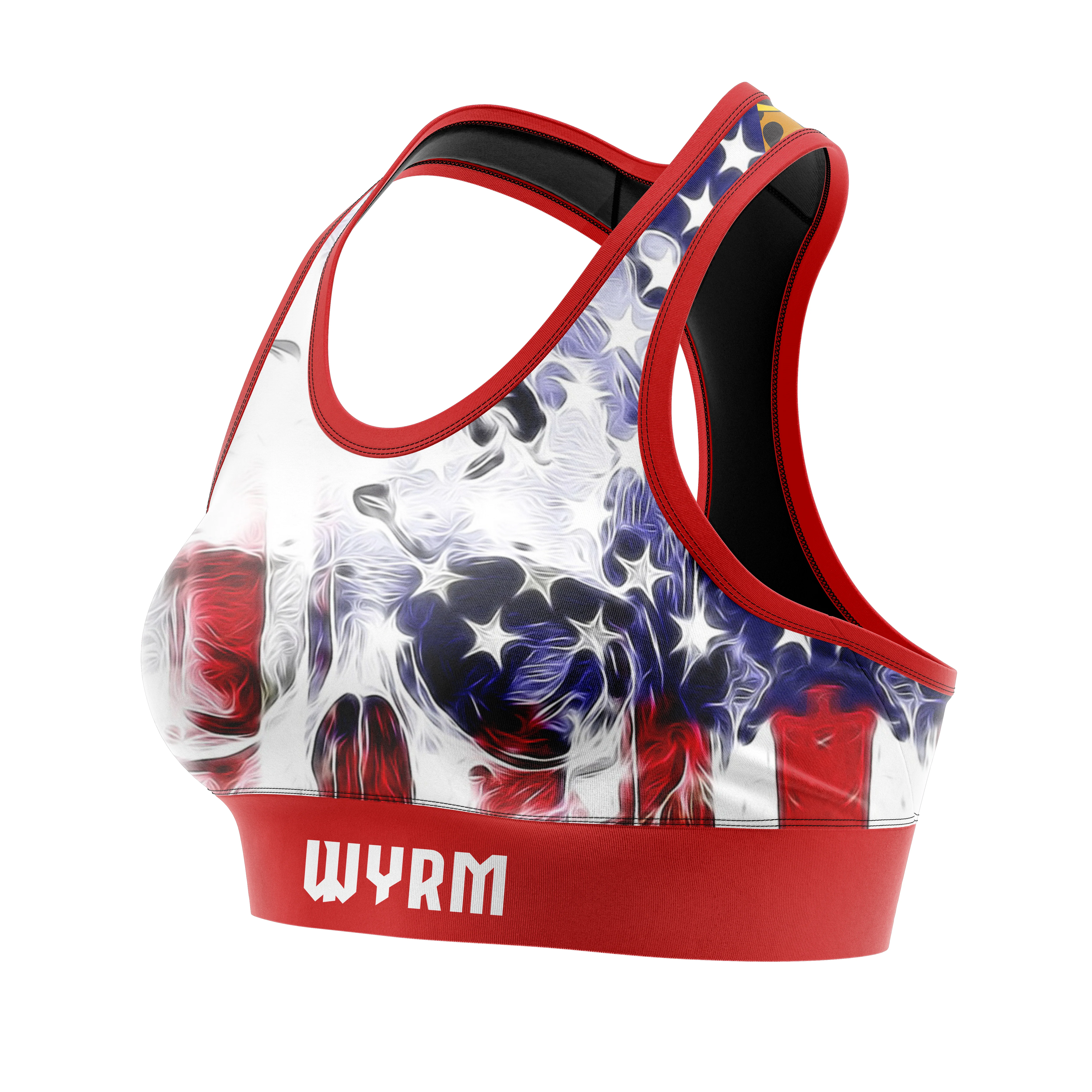 American Patriotic Women Sports Bra - Image 2