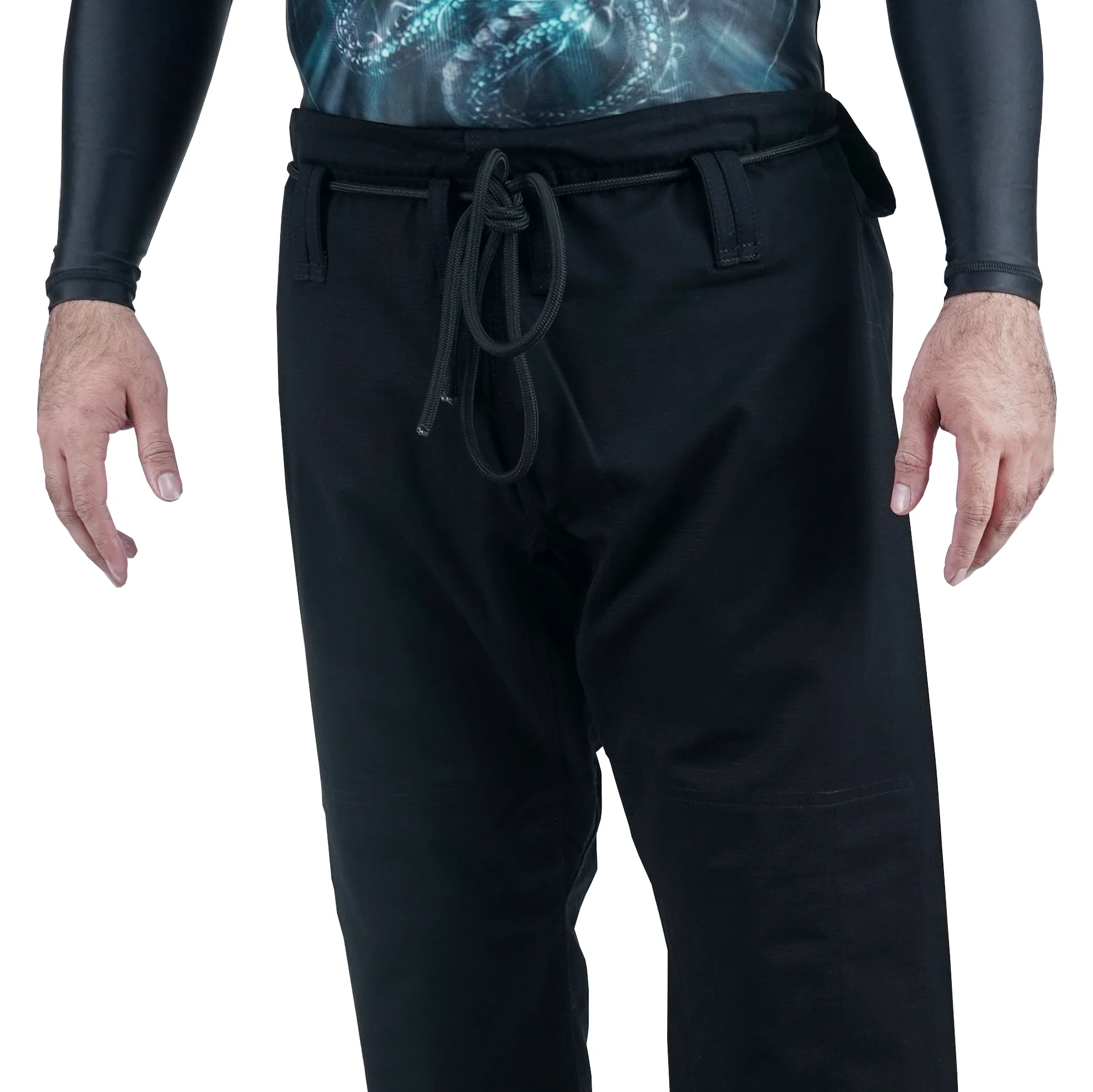 Antagonist Grey with Black Lapel Brazilian Jiu Jitsu Gi - Image 6