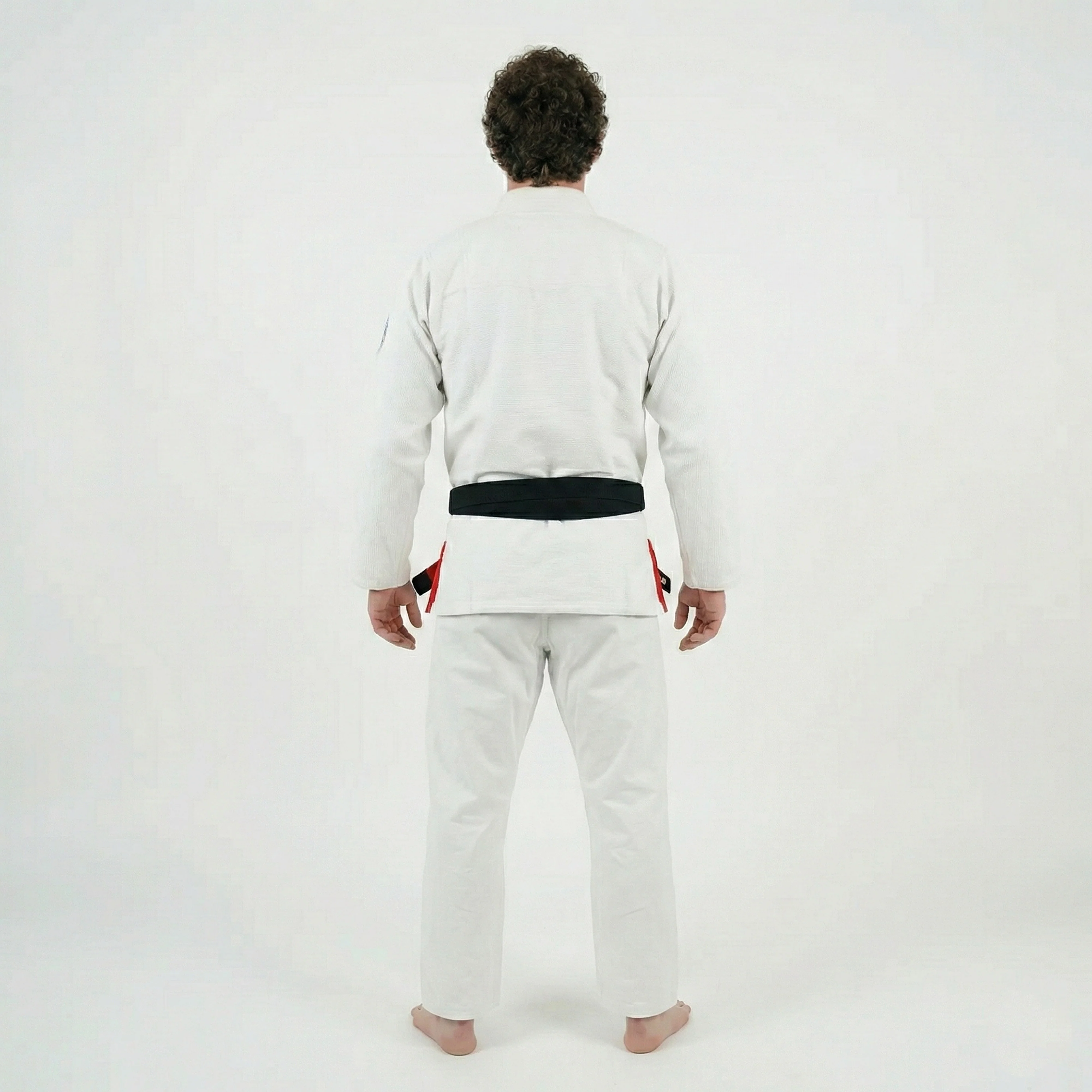 Australian White Brazilian Jiu Jitsu Gi With Built-in Rash Guard - Image 4