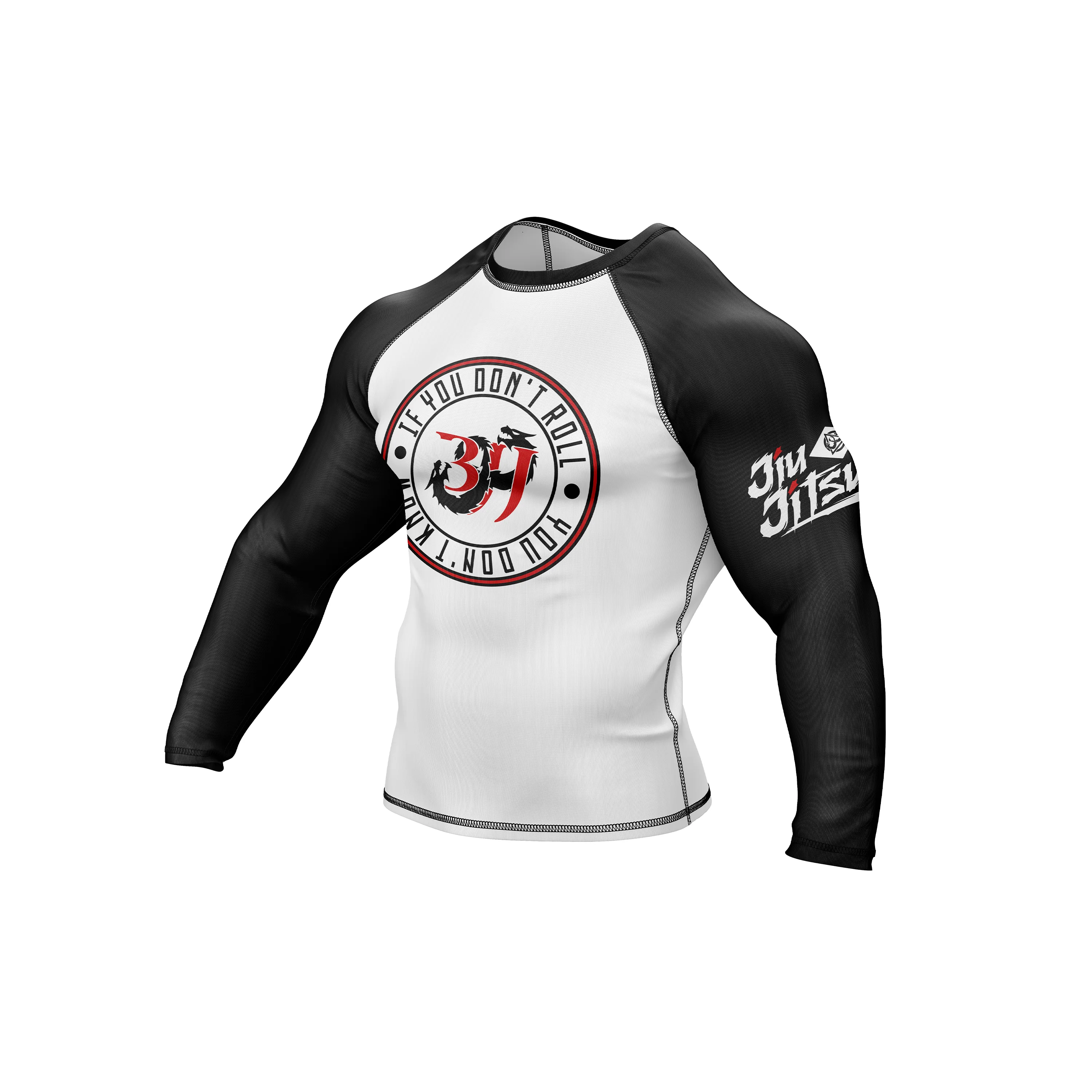 BJJ Rolls Compression Top - Image 2
