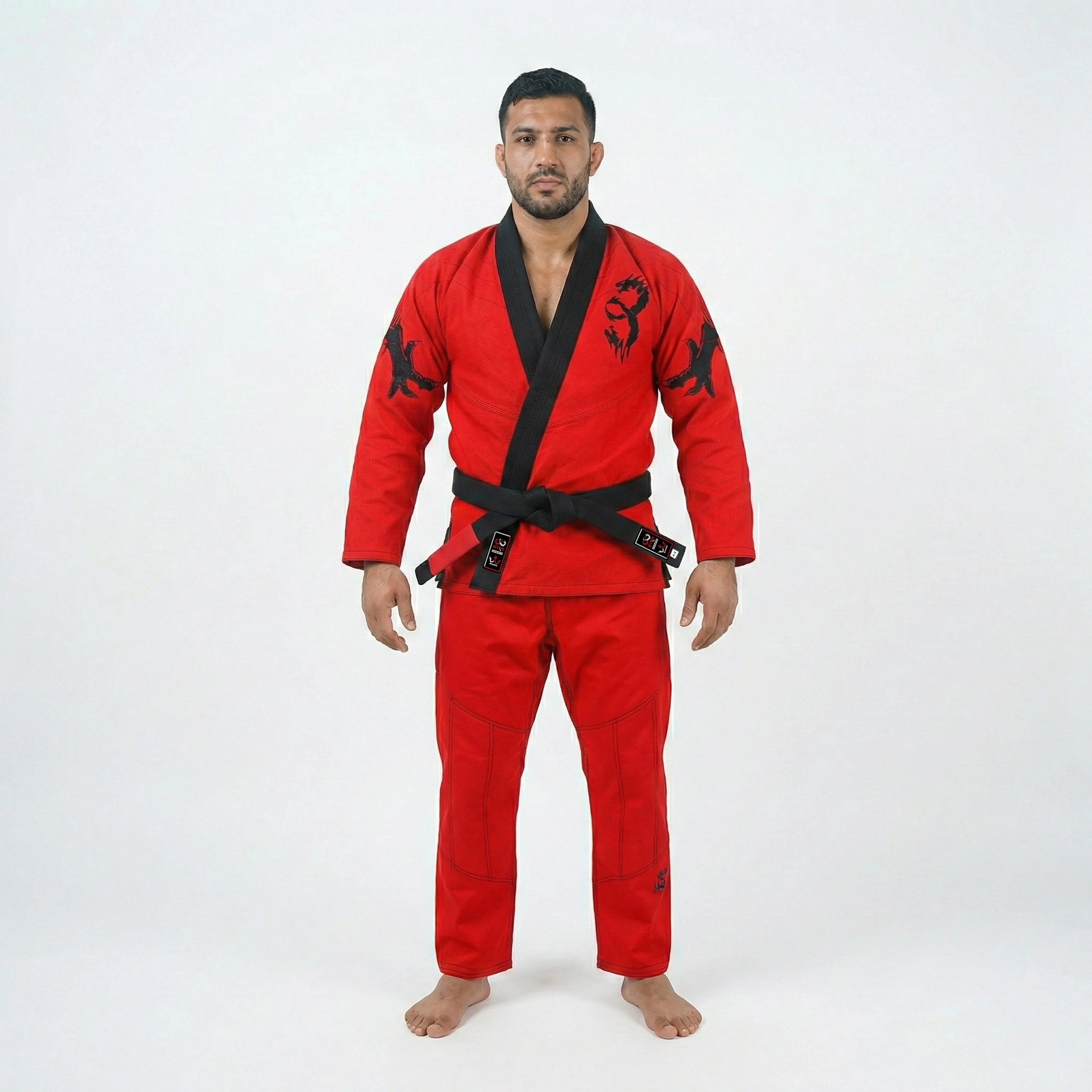Blazing Dragon Sublimation Brazilian Jiu Jitsu Gi - Image 3
