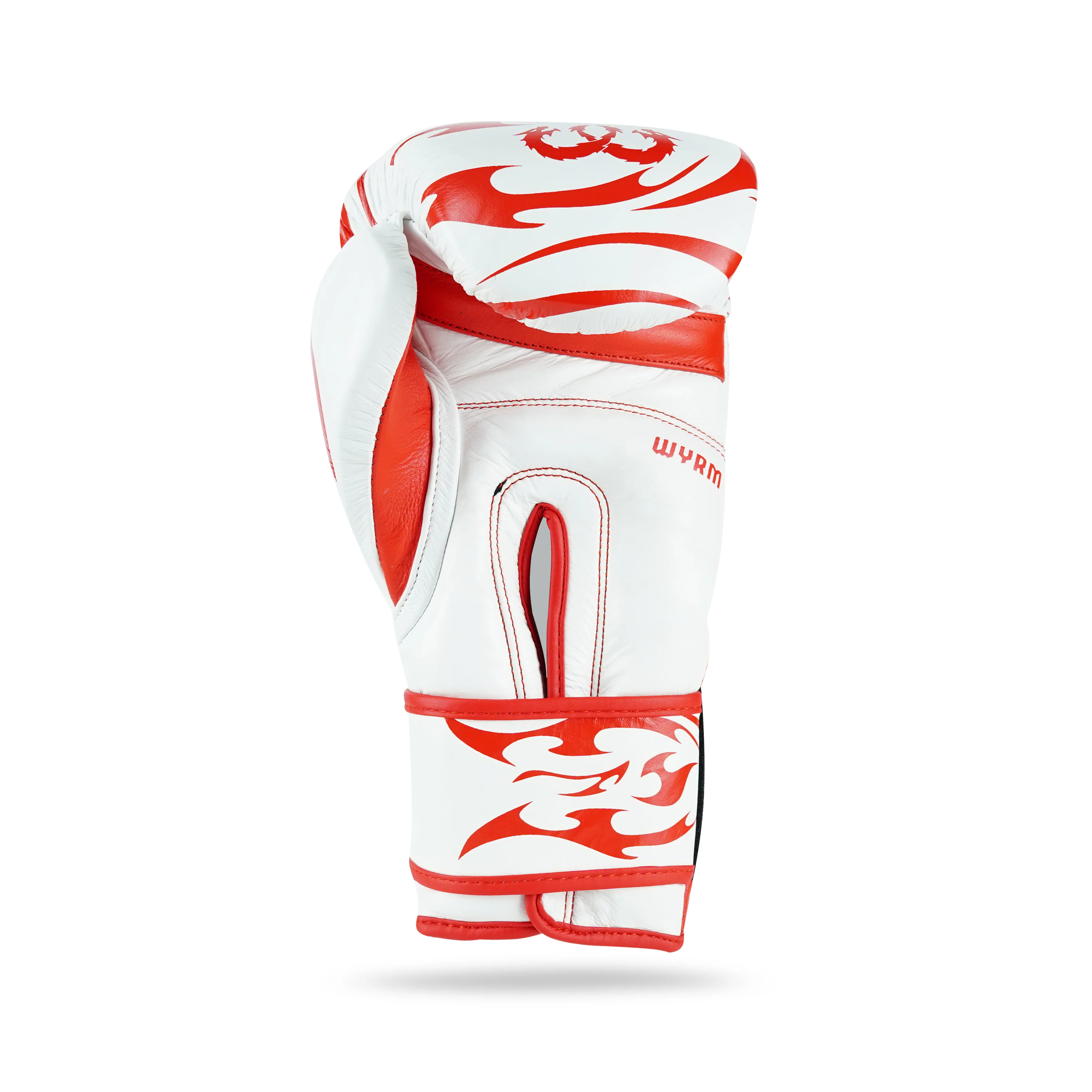 Canelo Red/White Genuine Leather Boxing Gloves - Image 4