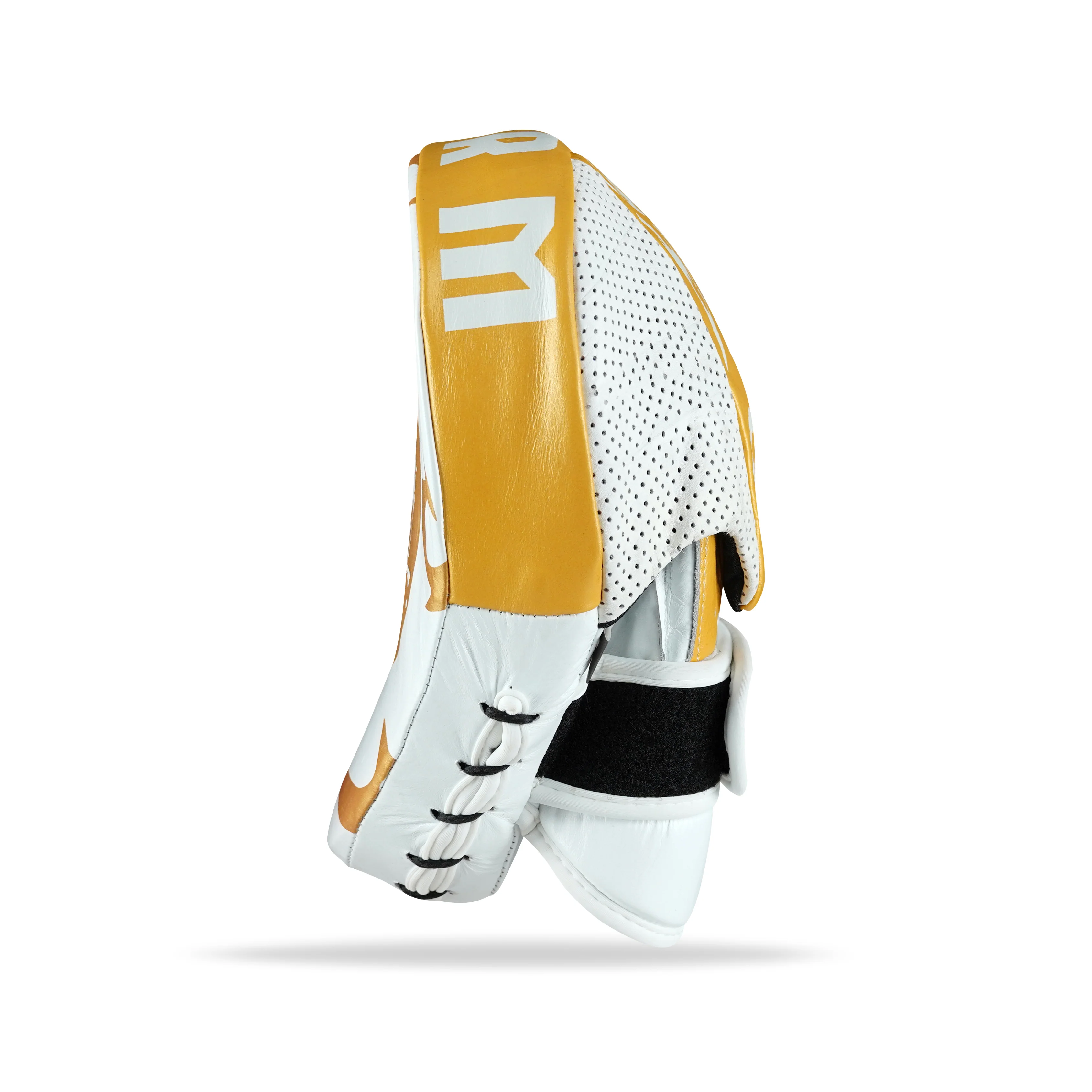 Canelo White/Gold Genuine Leather Focus Pads - Image 3