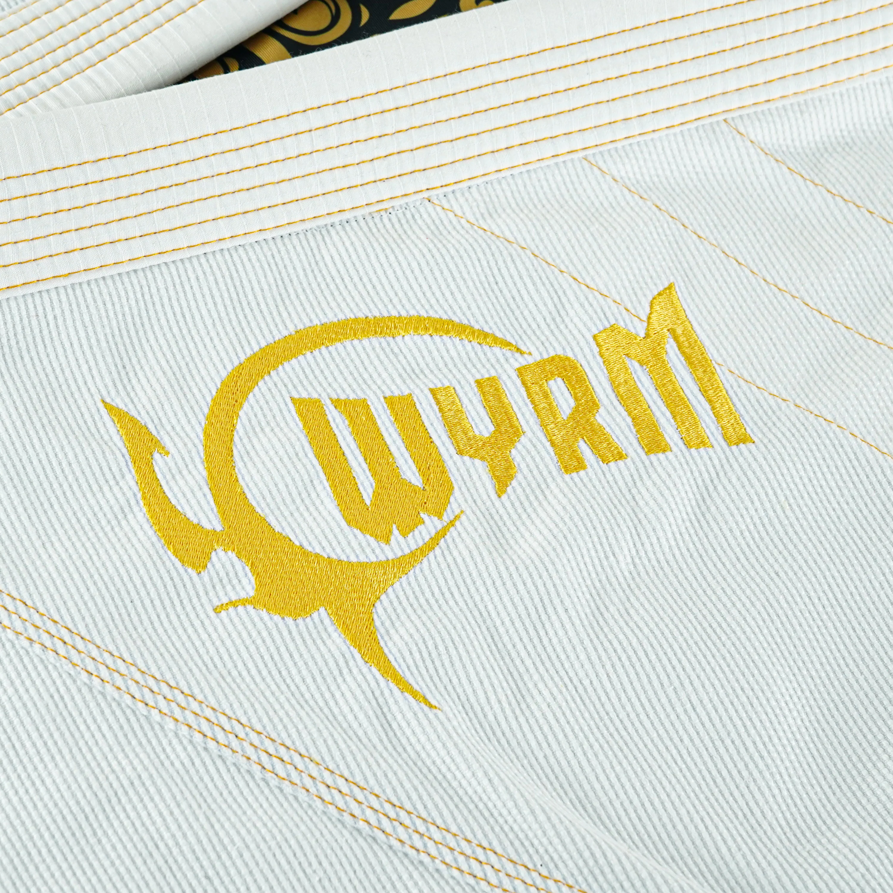 Canelo White/Gold Sublimation Brazilian Jiu Jitsu Gi - Image 10