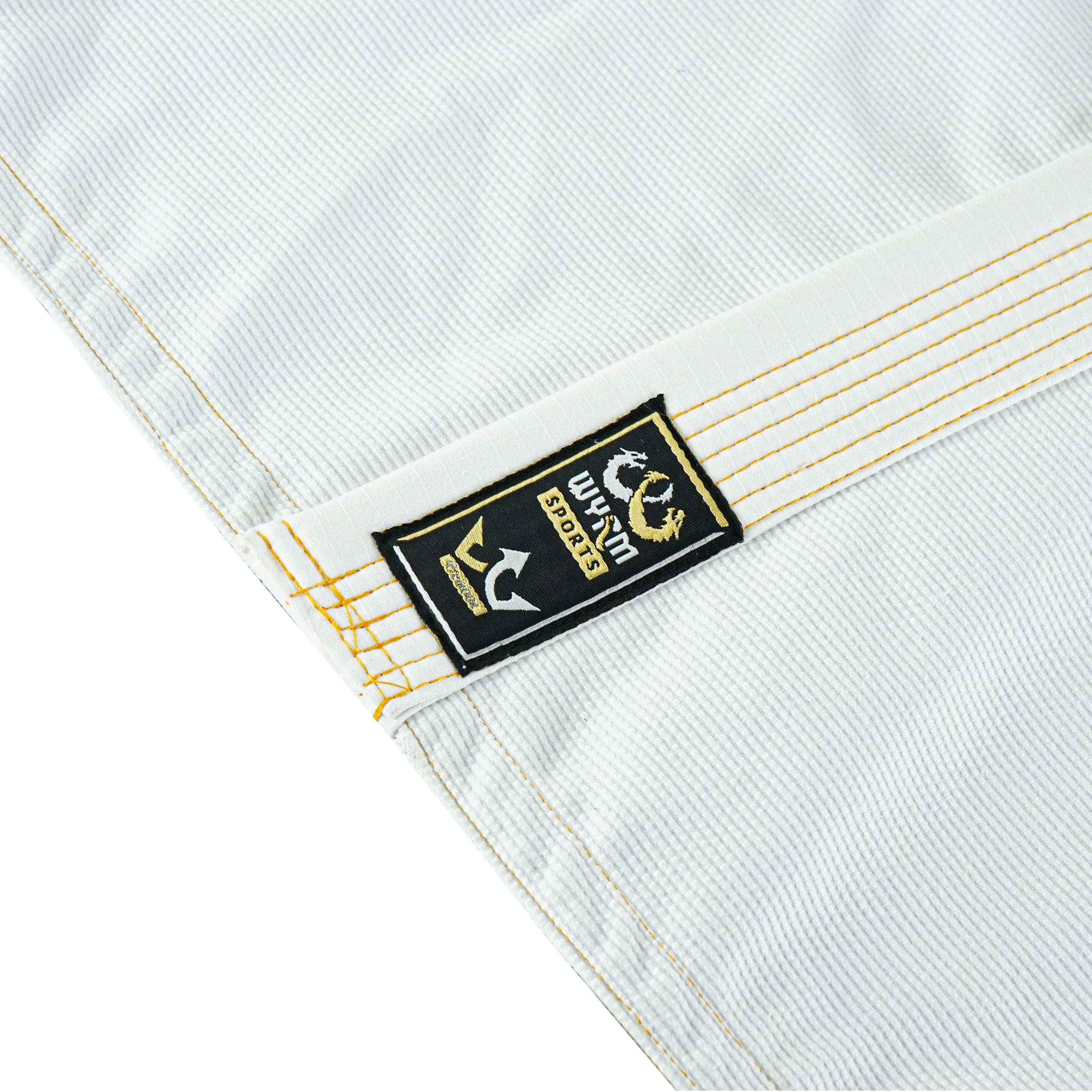 Canelo White/Gold Sublimation Brazilian Jiu Jitsu Gi - Image 11
