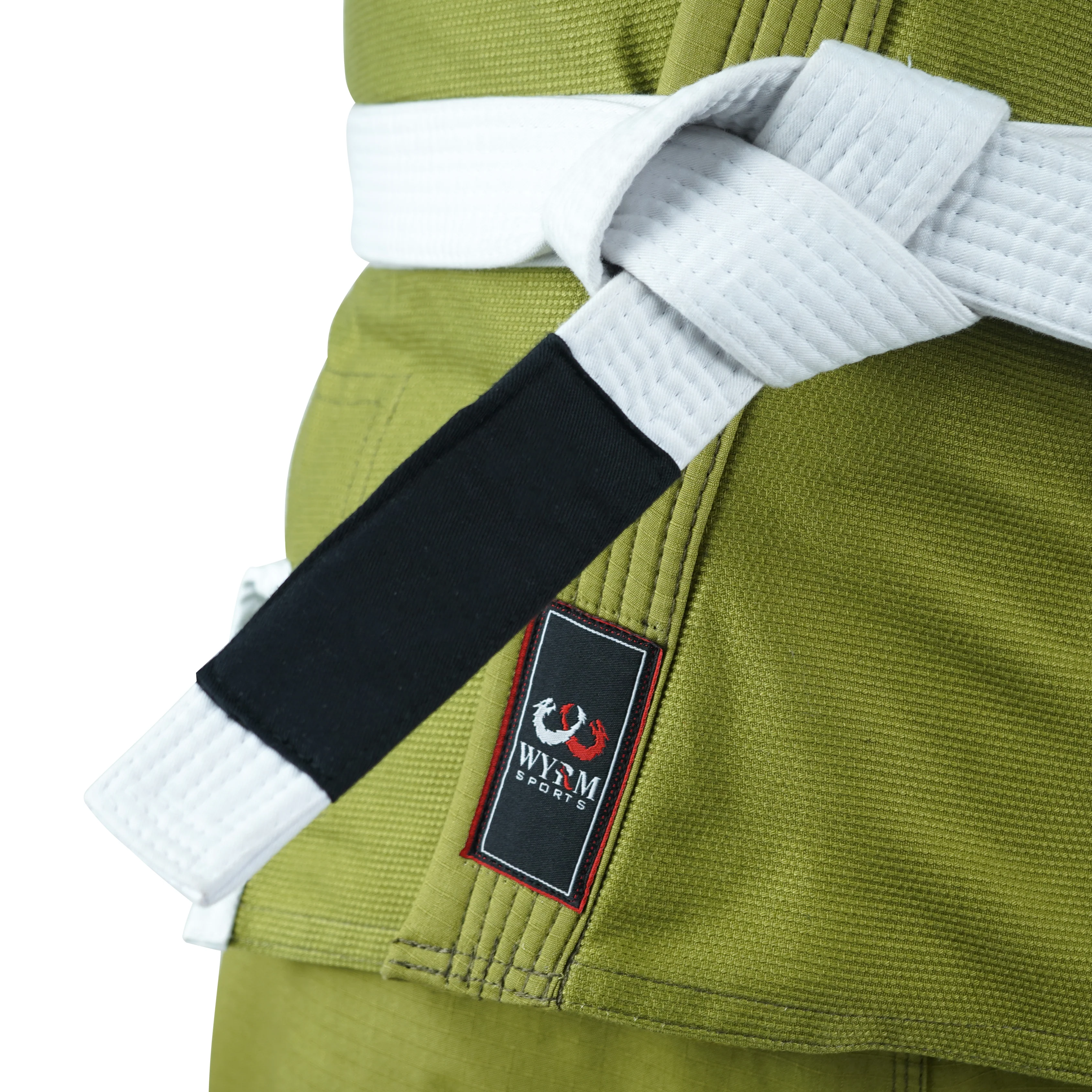 Custom Olive Green Brazilian Jiu Jitsu Gi - Image 4