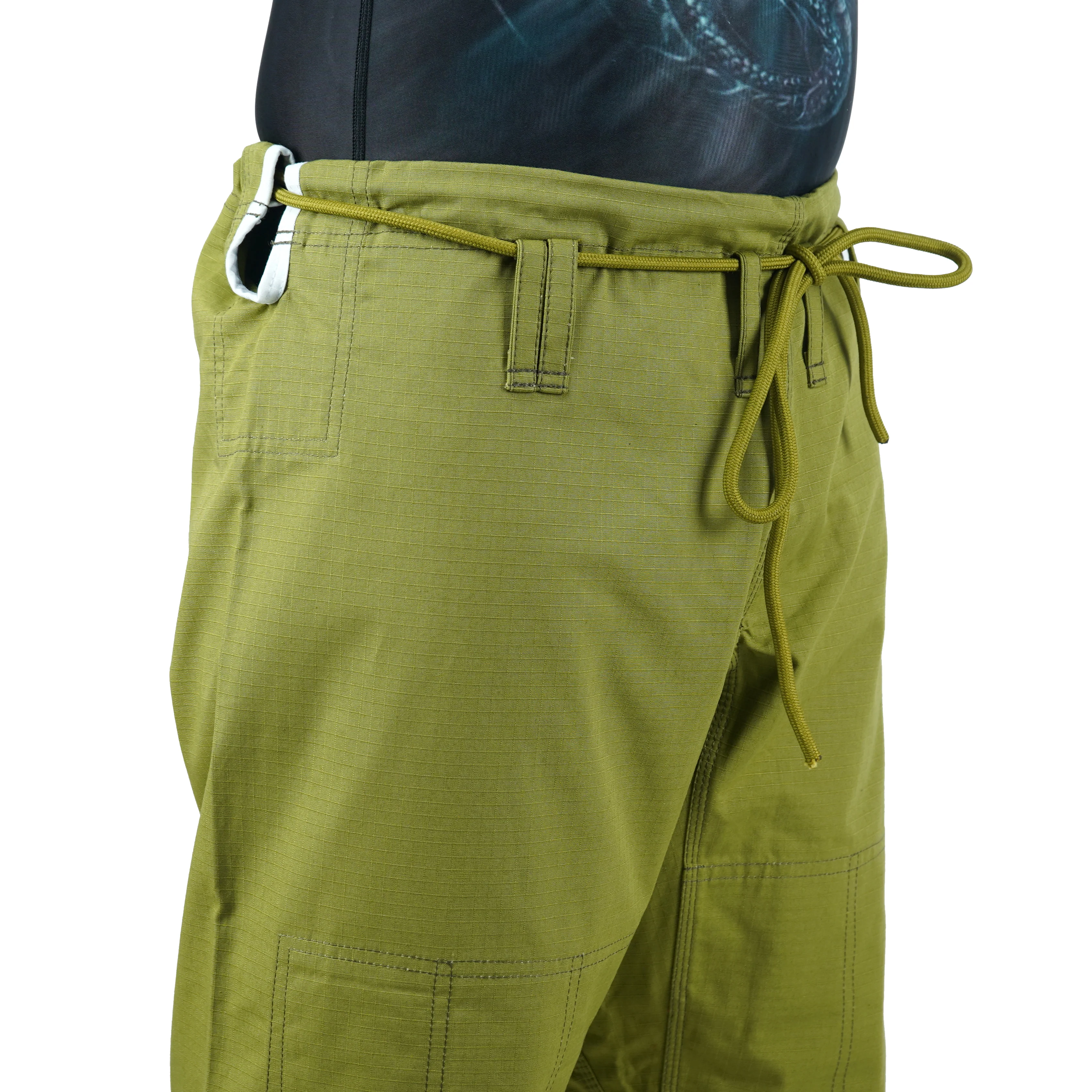 Custom Olive Green Brazilian Jiu Jitsu Gi - Image 7