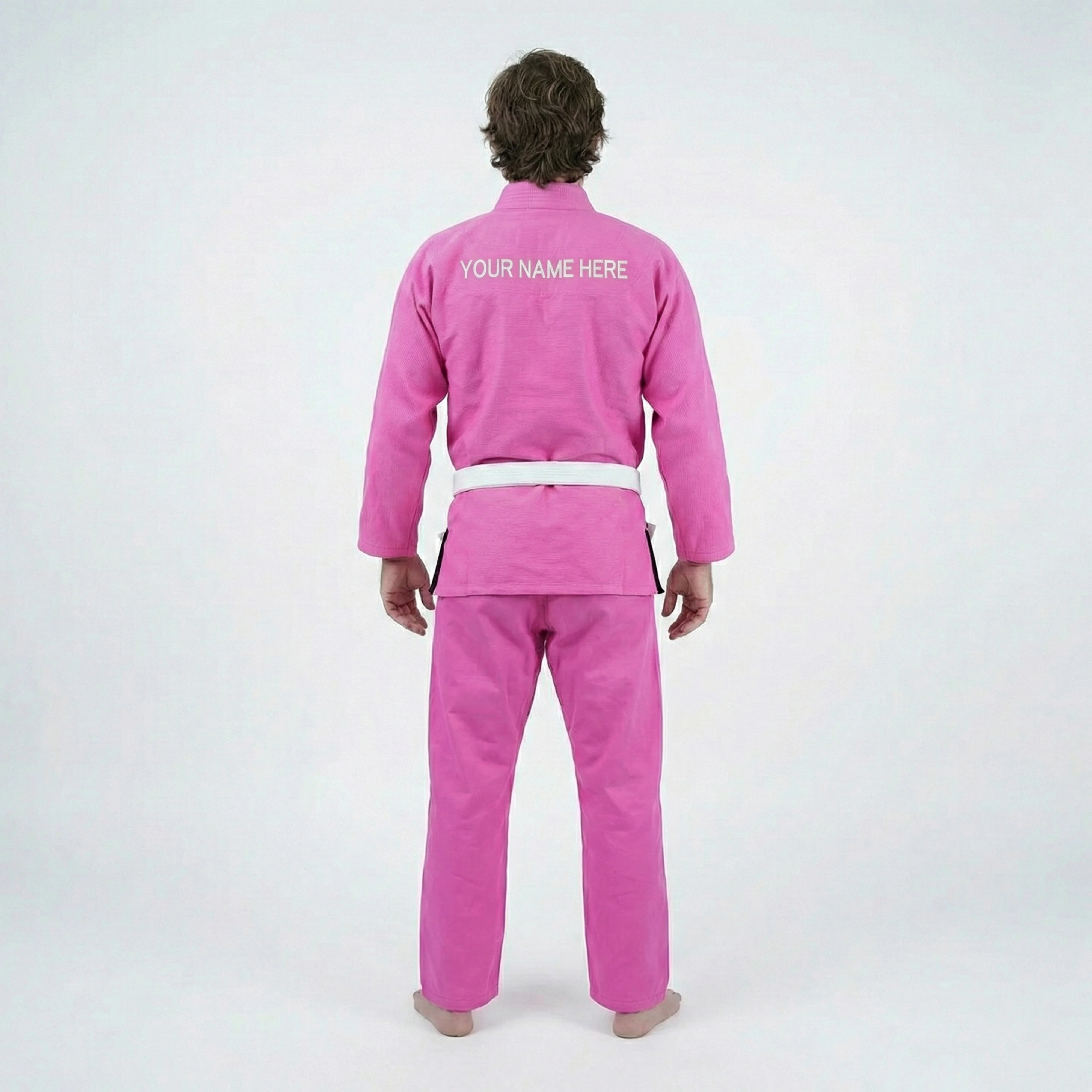 Custom Pink Brazilian Jiu Jitsu Gi - Image 3