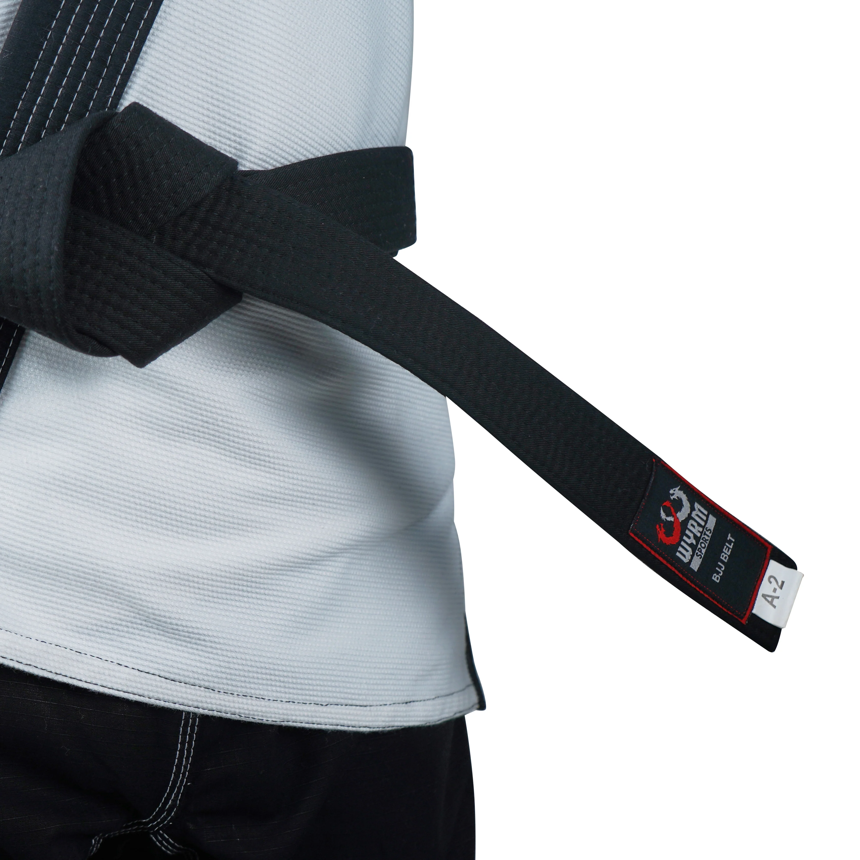 Custom White with Black Lapel Brazilian Jiu Jitsu Gi - Image 4