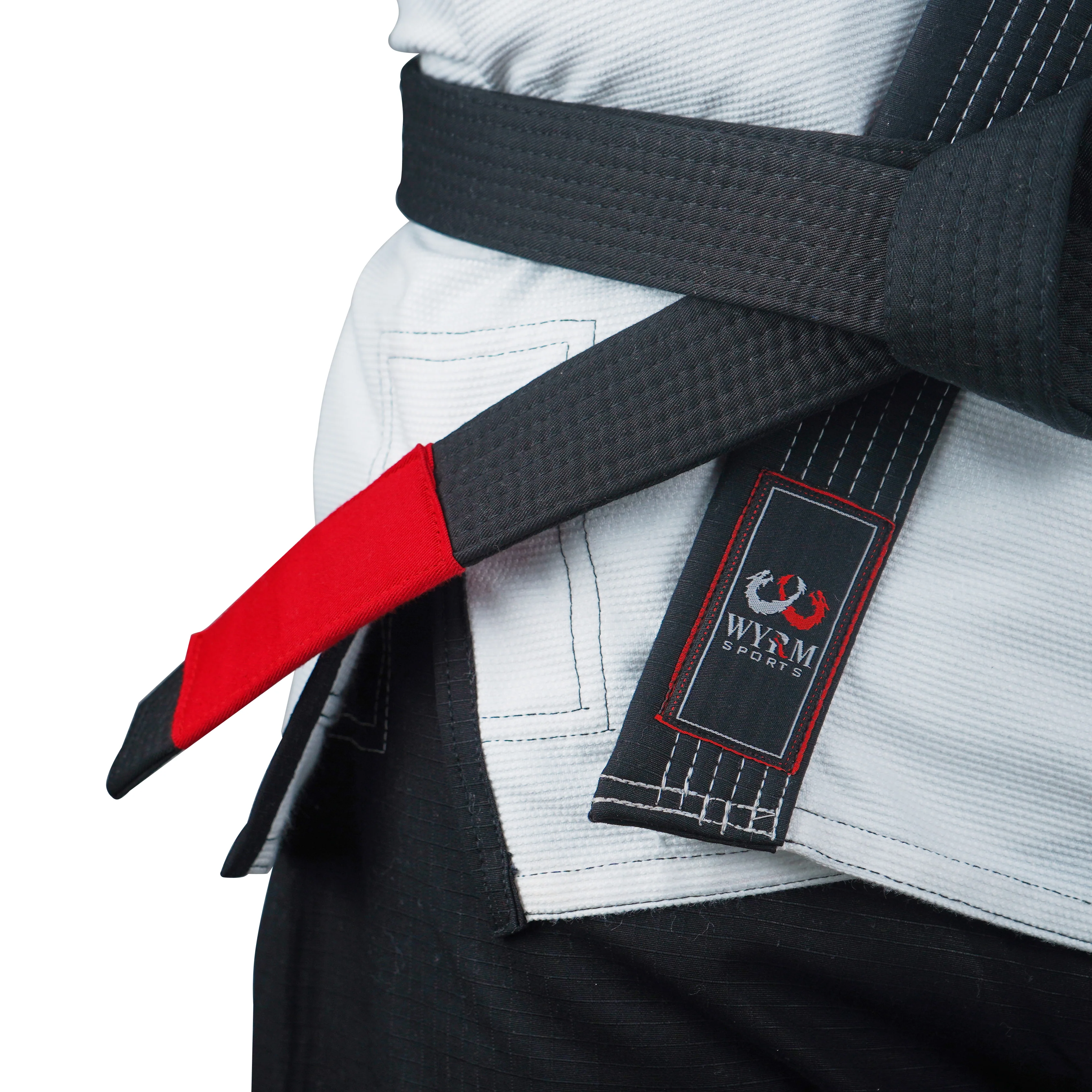 Custom White with Black Lapel Brazilian Jiu Jitsu Gi - Image 5