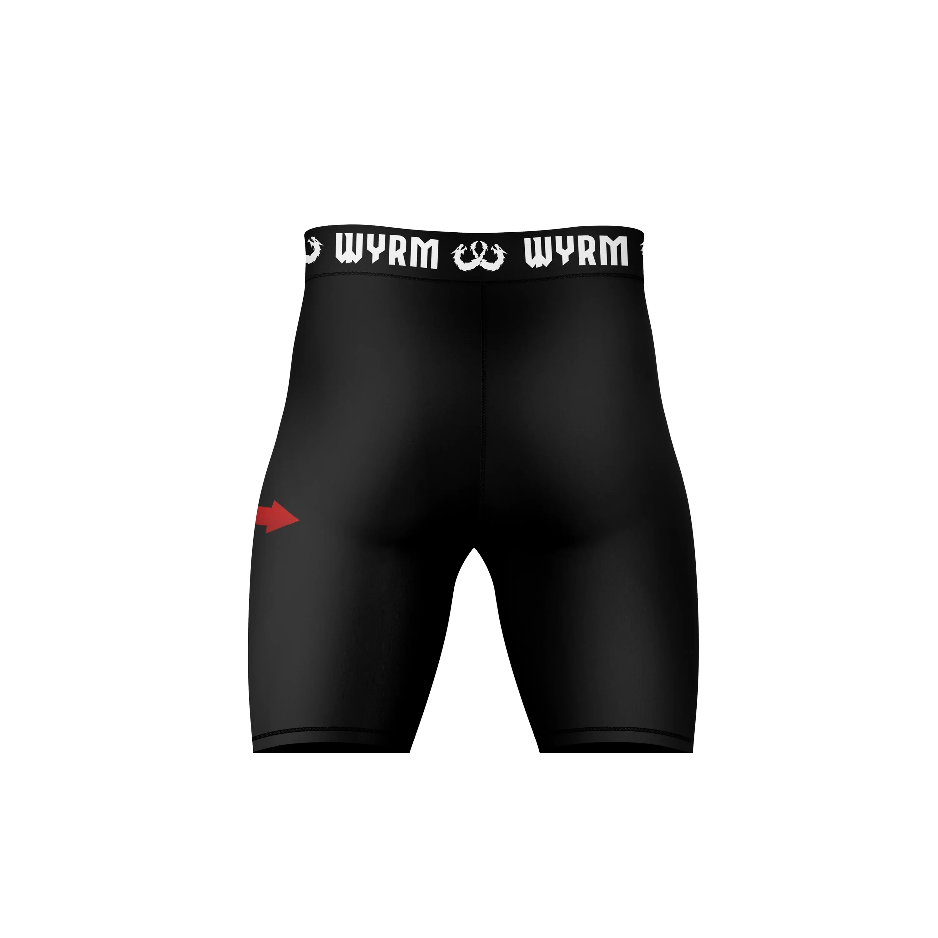 Customized Black Compression Shorts - Image 4