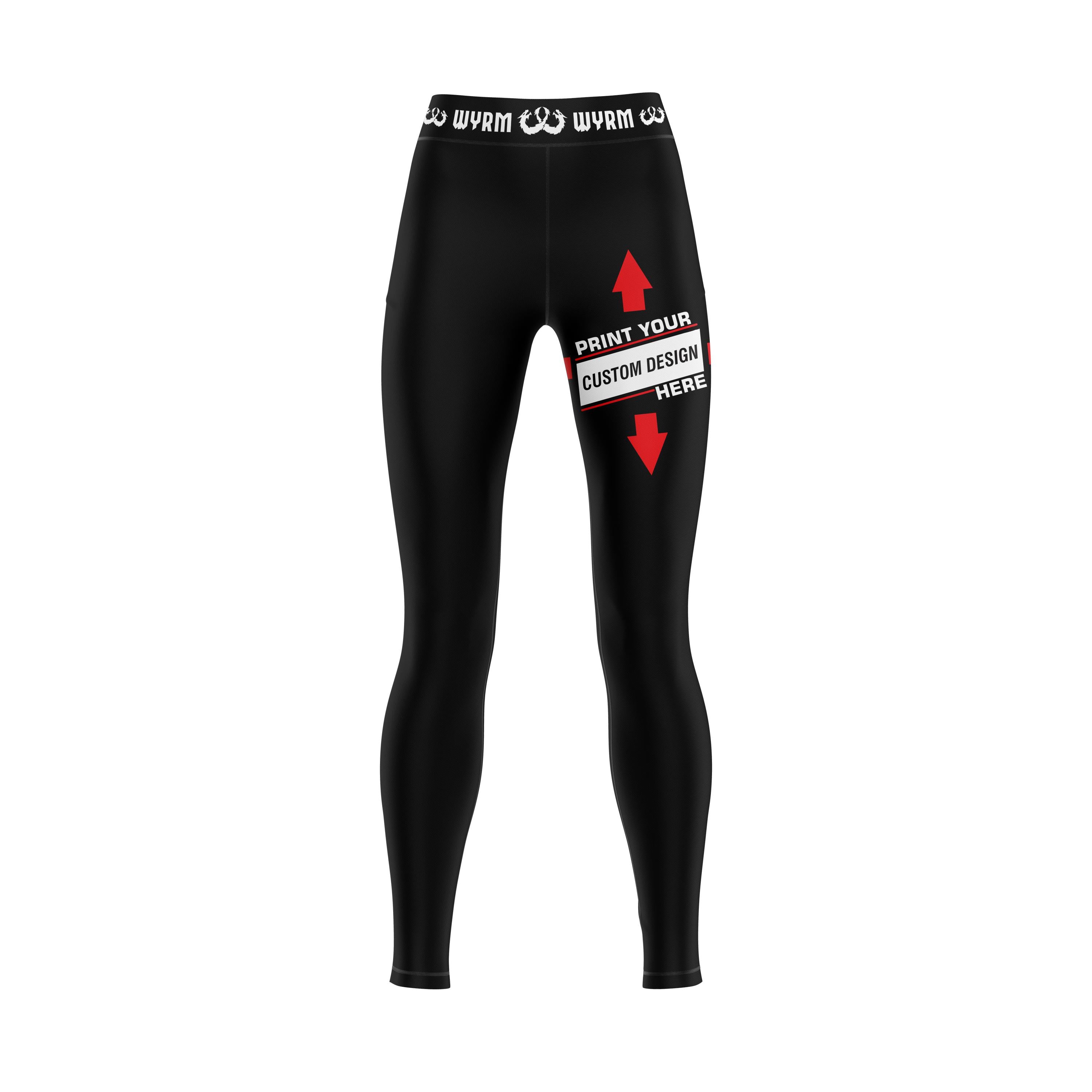 Customized Black Compression Spats - Image 3
