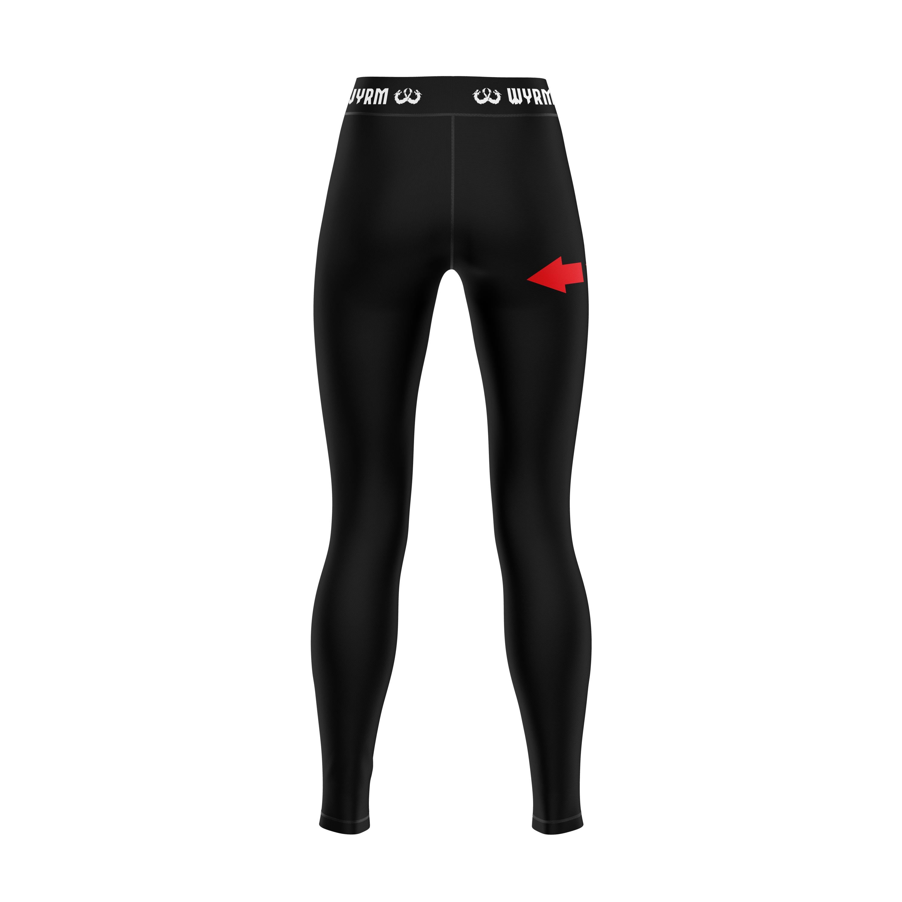 Customized Black Compression Spats - Image 4