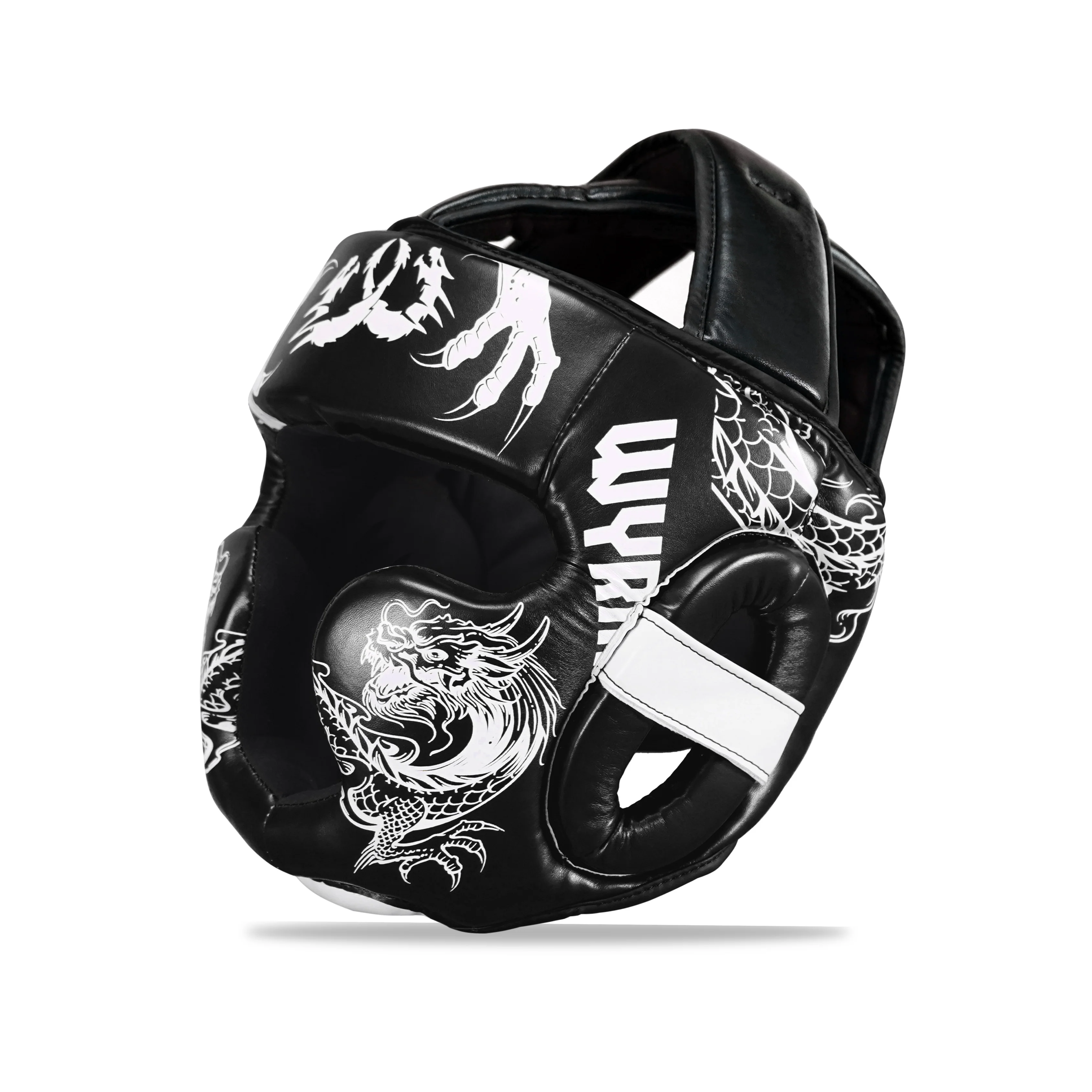 Dragon Black Head Guard - Image 4