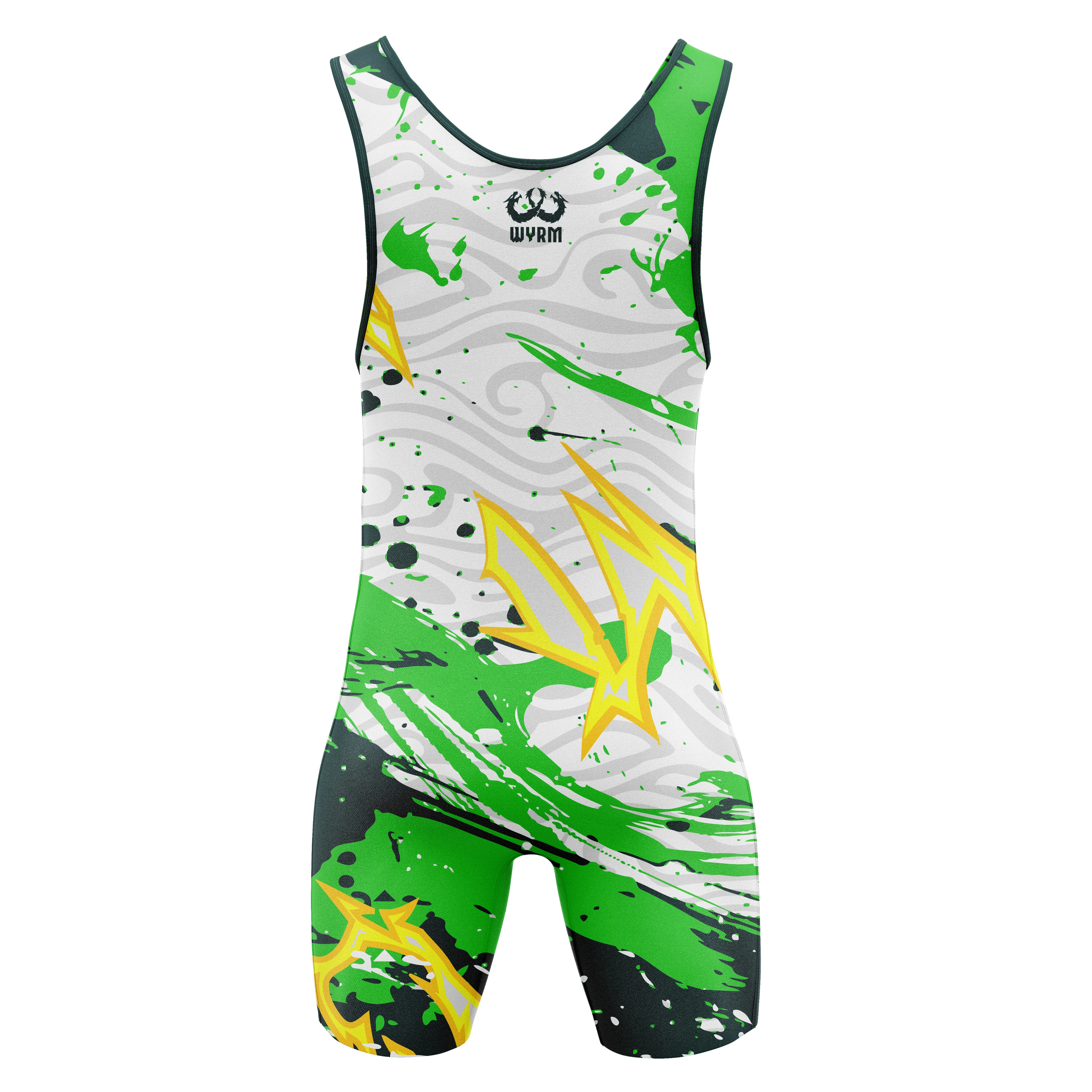 Gator Volt Wrestling Singlet - Image 3