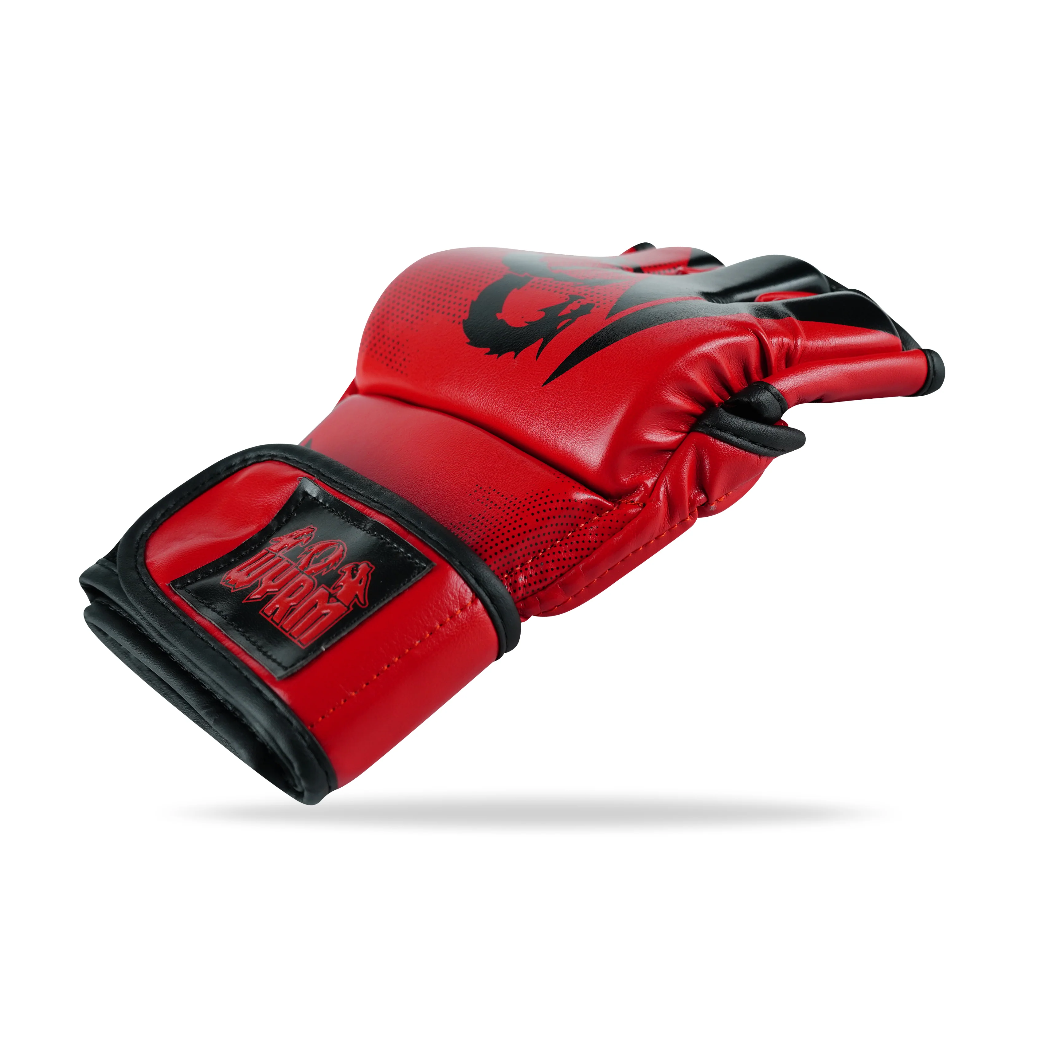 Krusher Red MMA Fight Gloves - Image 6