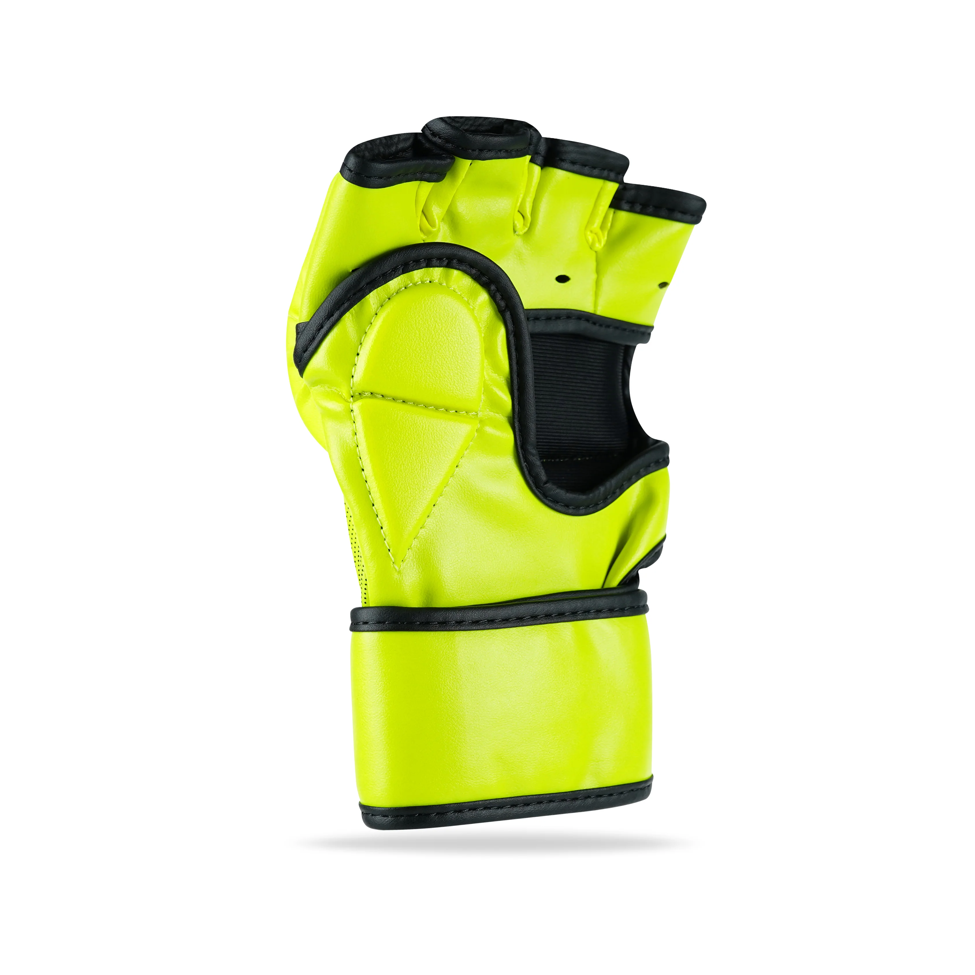 Krusher Yellow MMA Fight Gloves - Image 4