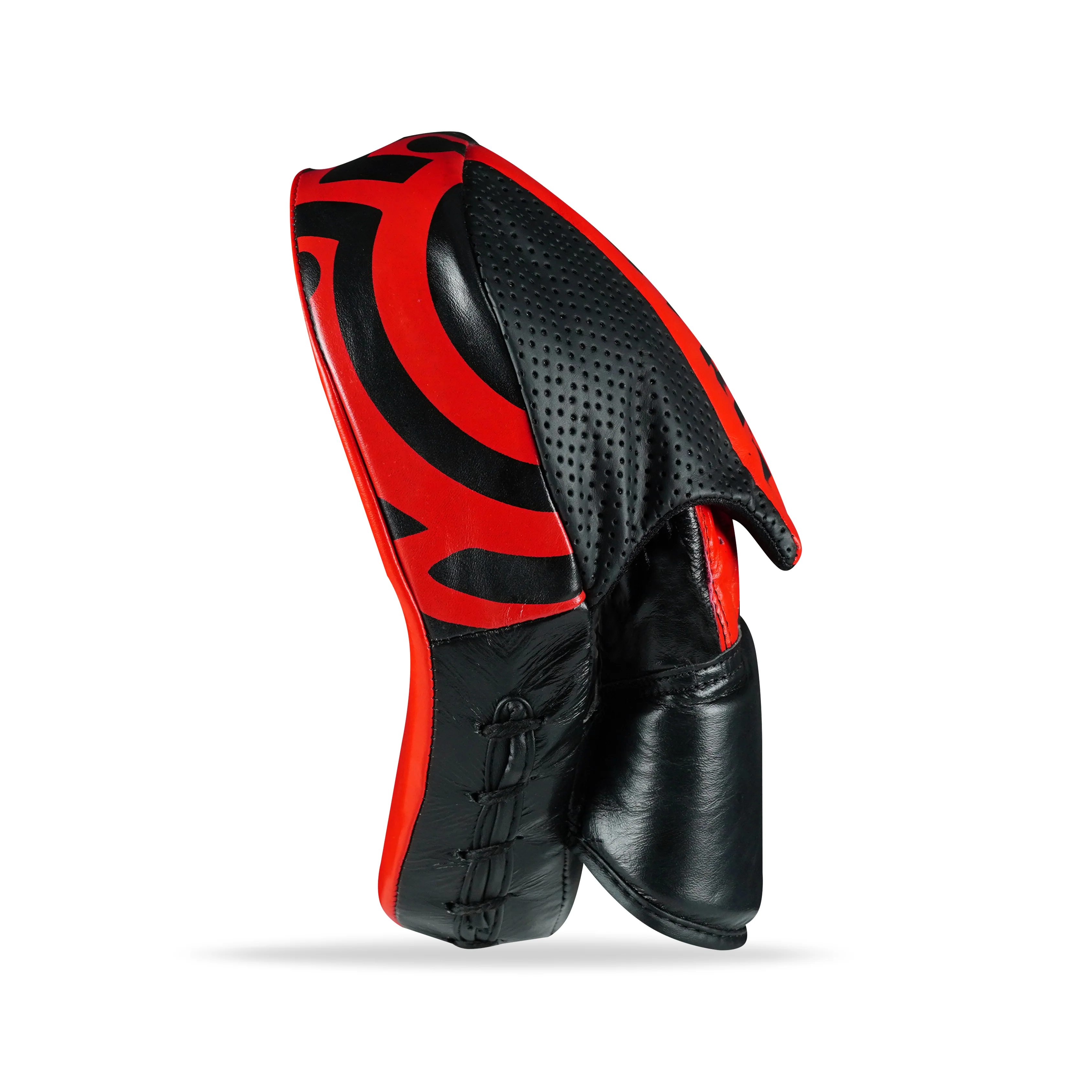 Pounder Black/Red Genuine Leather Focus Pads - Image 7