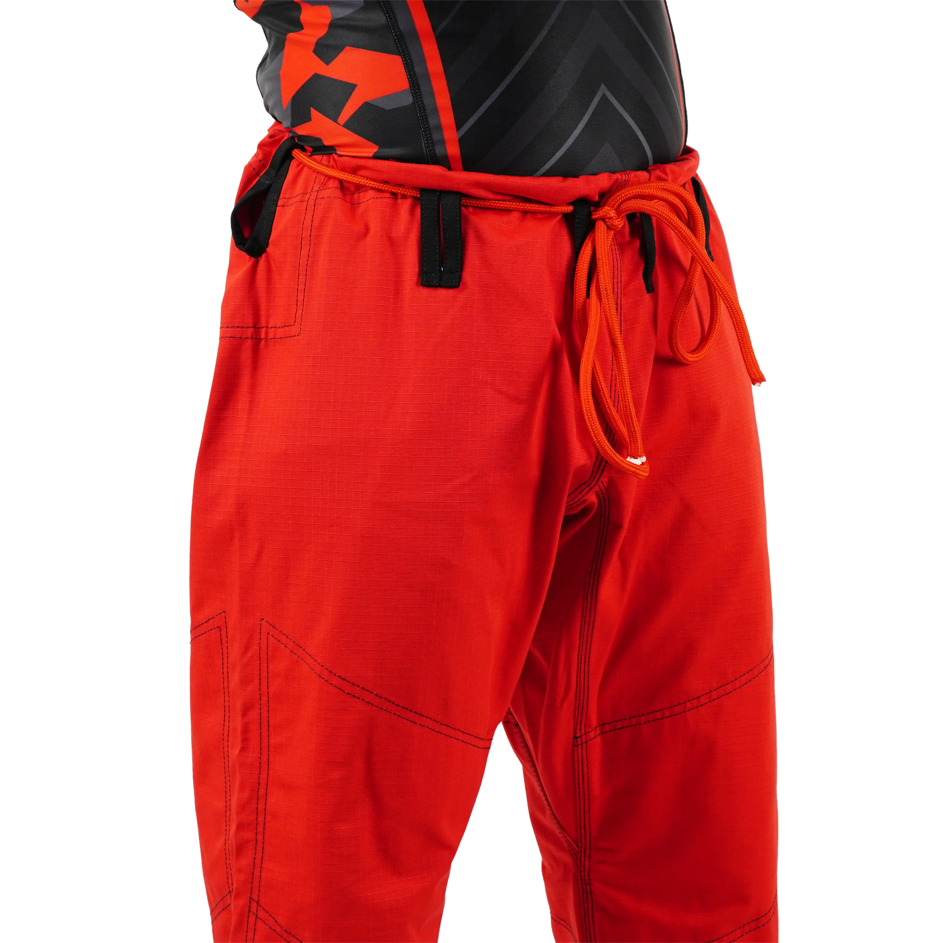 Premium Custom Red with Black Lapel Brazilian Jiu Jitsu Gi - Image 6
