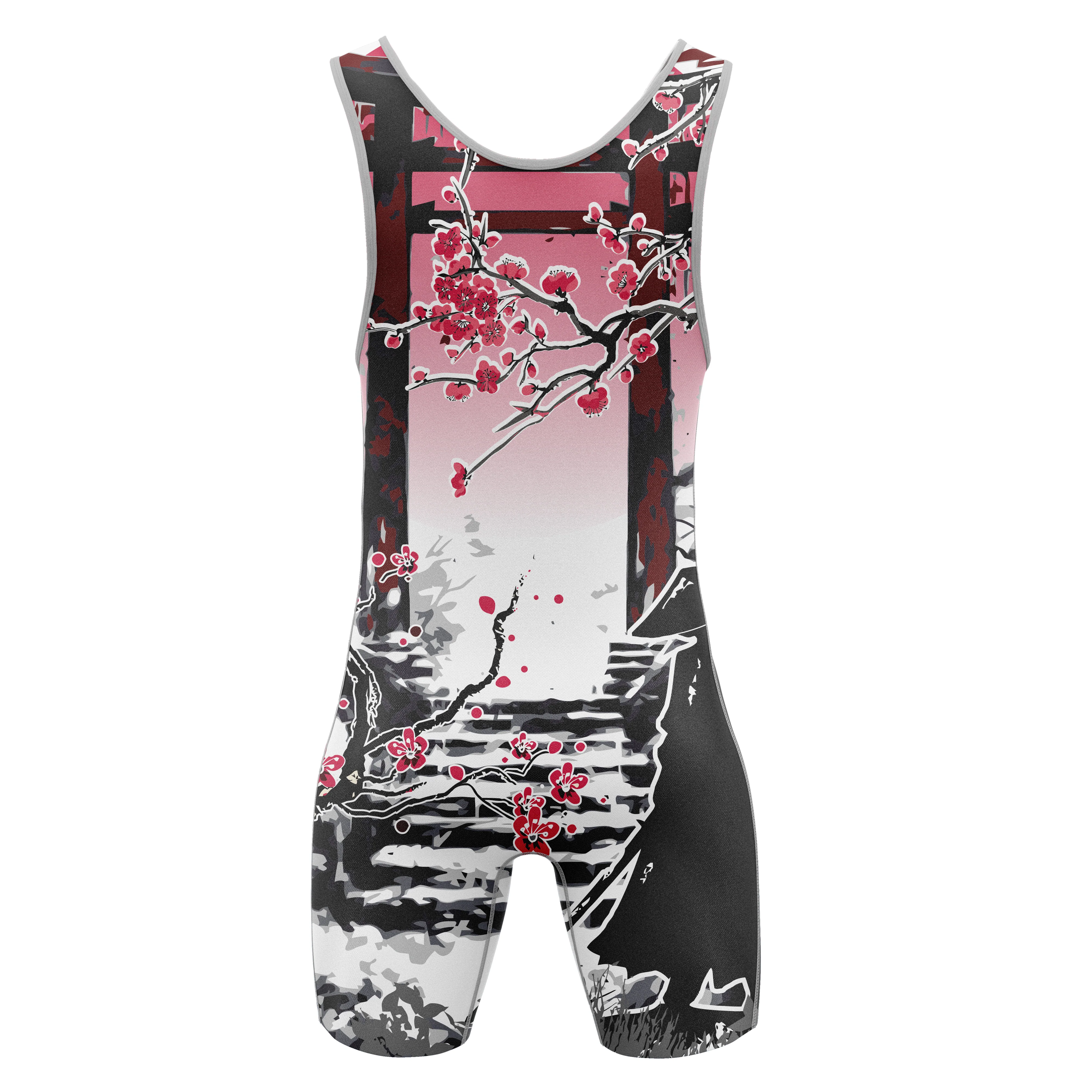 Sakura Surge Wrestling Singlet - Image 3