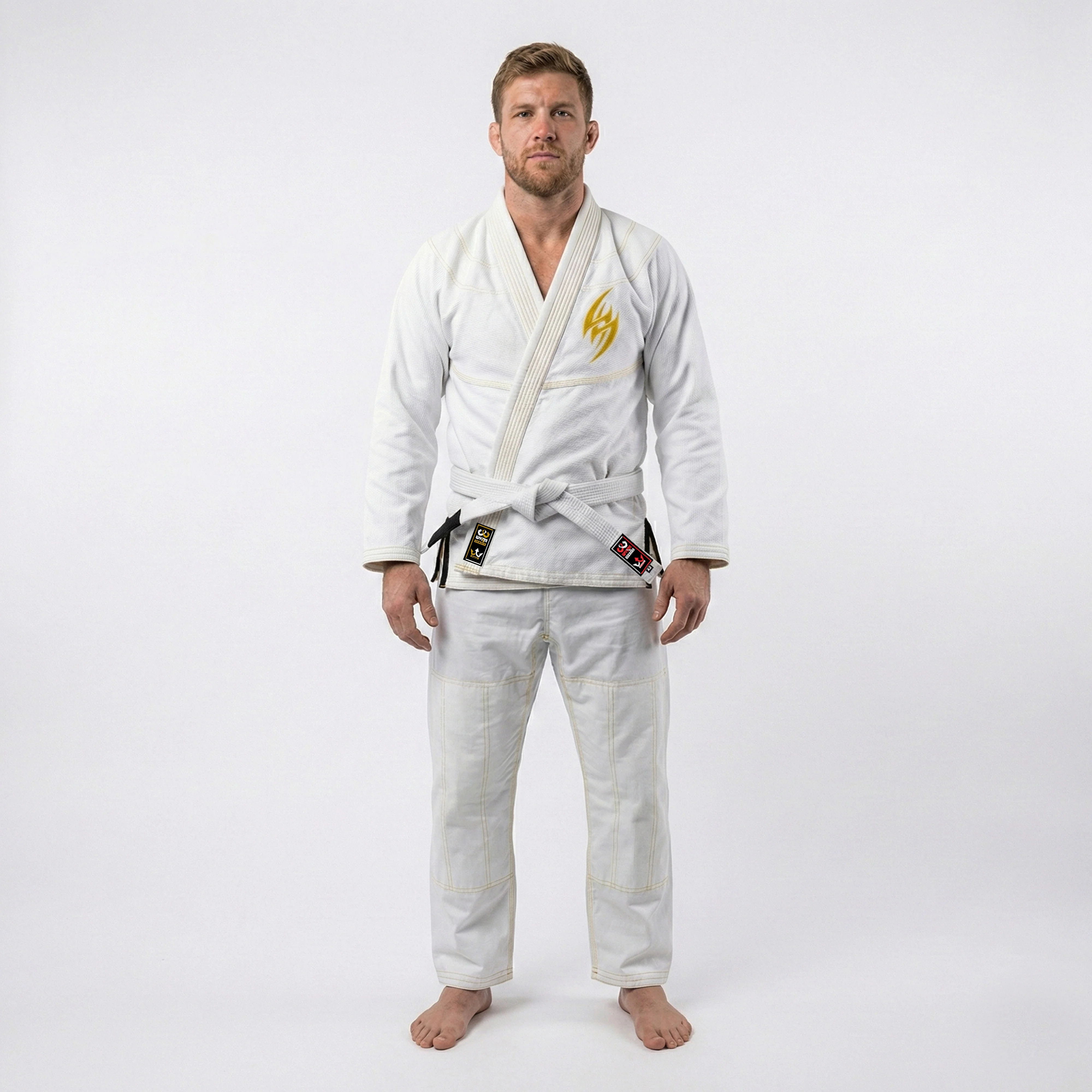 Skull Cavalier Sublimation Brazilian Jiu Jitsu Gi - Image 3