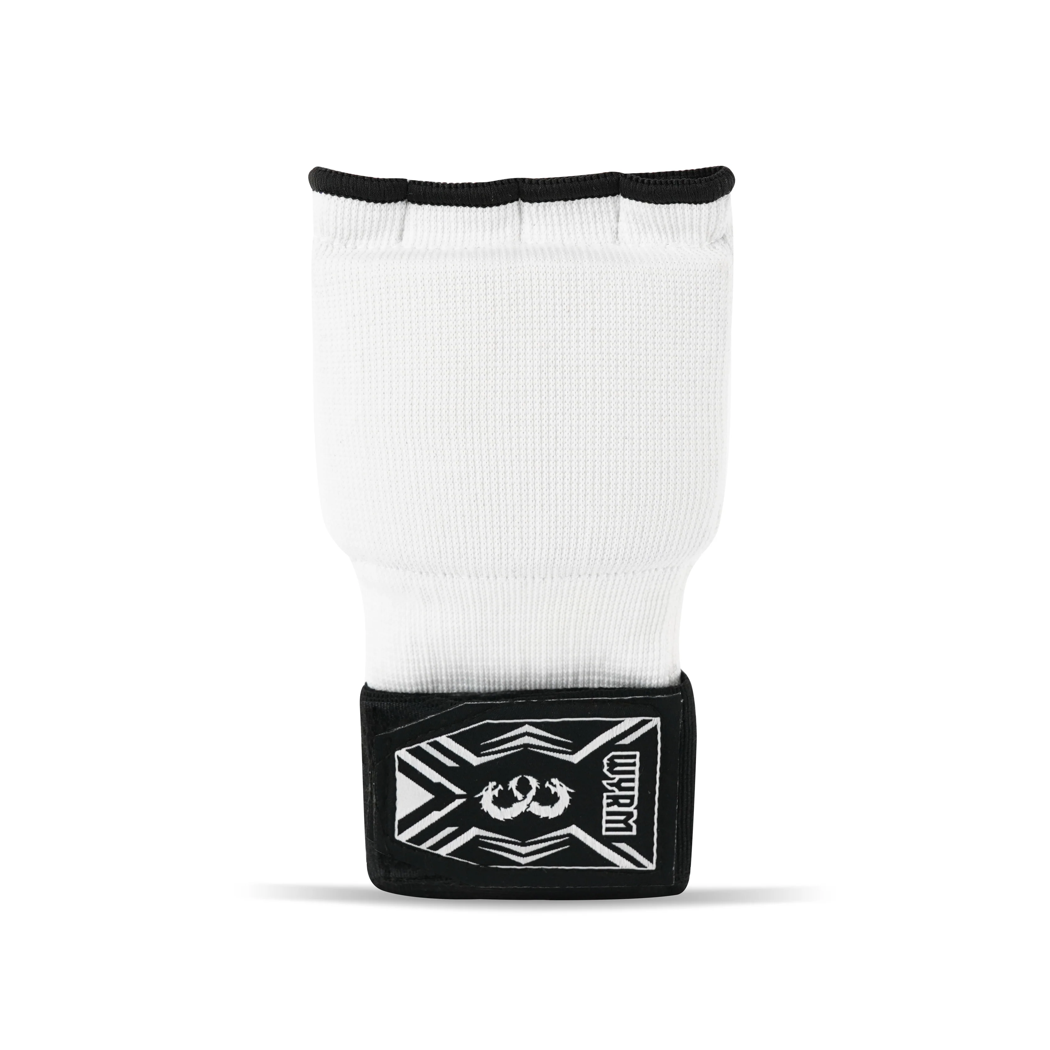 White Inner Gel Gloves With Strap - Image 3