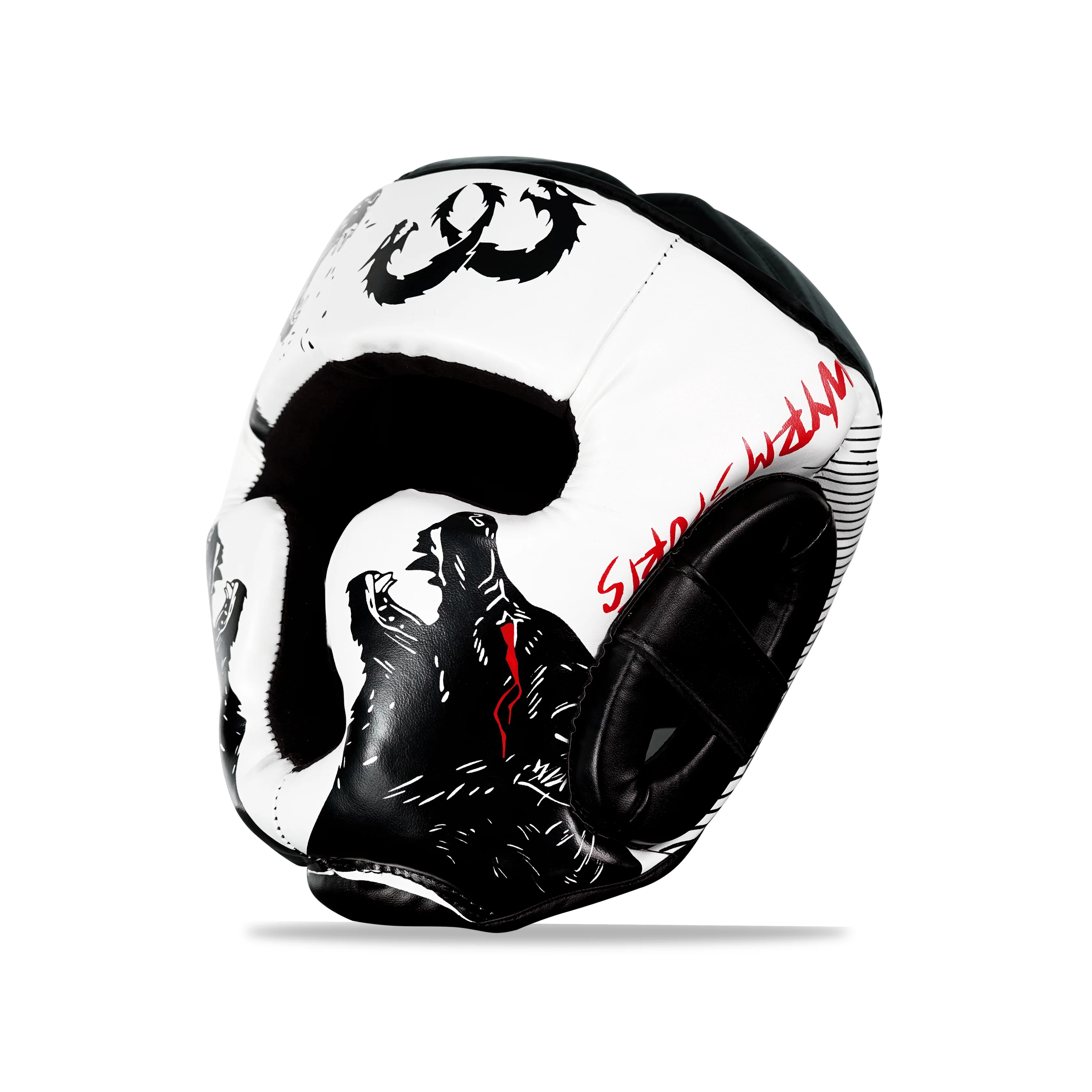 Wolf White Head Guard - Image 4