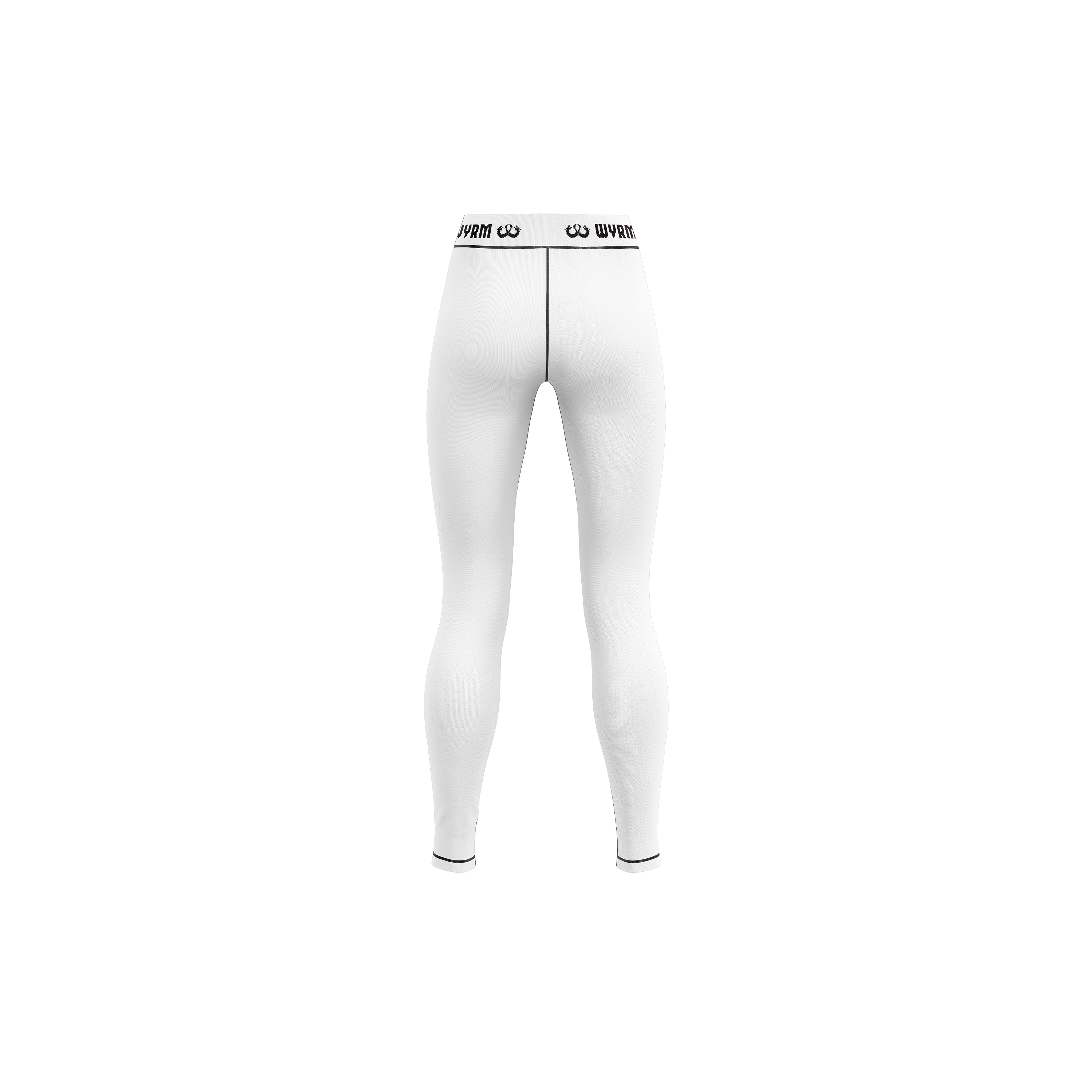 WYRM Basic White Compression Spats - Image 4